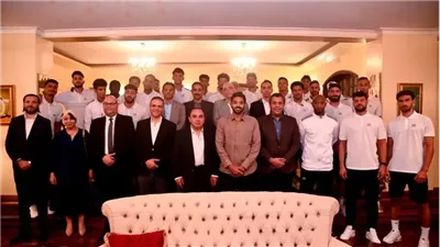 بعثة الزمالك تلبي دعوة سفير مصر في كينيا لحفل عشاء بمنزله