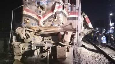 حبس 8 متهمين في واقعة  حادث تصادم قطاري الزقازيق 