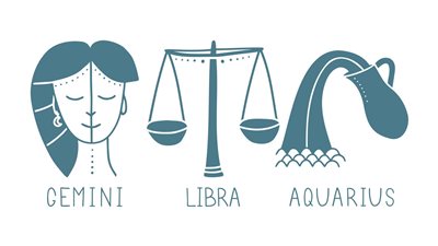 حظك اليوم الاثنين| توقعات الأبراج الهوائية.. اضطرابات مهنية أحذر منها