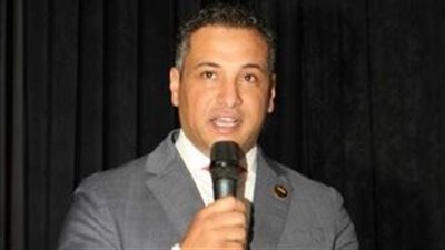 النائب الوفدين باسم حجازي يرحب بالدكتور عبد السند يمامة 