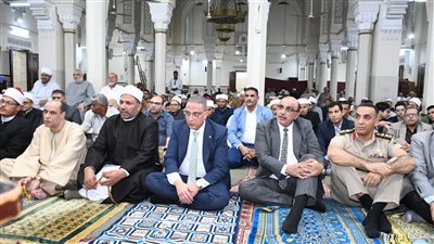 محافظ الفيوم يشهد احتفال 