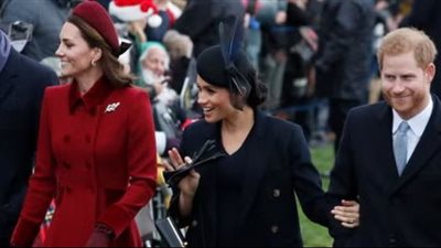لماذا أزال الملك ميجان من صورة عيد ميلاد هاري .. القصر البريطاني يرد