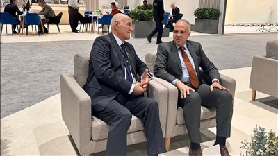  وزير الري يلتقي نظيره العراقي على هامش فعاليات المنتدى العربي السادس للمياه