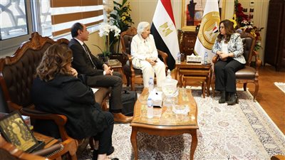 وزيرة التنمية المحلية تتابع جهود شركة 