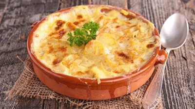 طريقة عمل صينية بطاطس بالكريمة والدجاج| وجبة شهية وسهلة التحضير