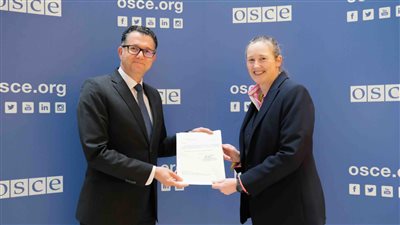 مندوب مصر الدائم لدى المنظمات الدولية في فيينا يقدم أوراق اعتماده 