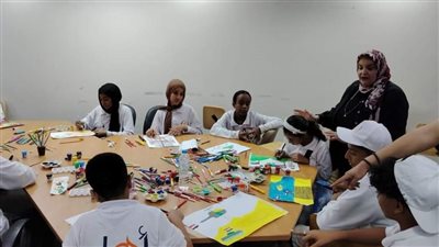 أطفال المحافظات الحدودية يواصلون إبداعاتهم بمطروح ضمن أسبوع 