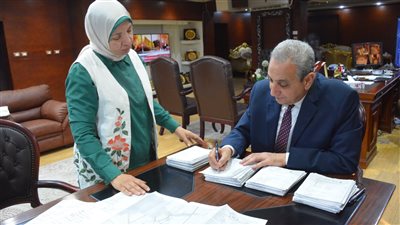 محافظ الغربية يعتمد تحديث الأحوزة العمرانية لـ 4 مراكز 