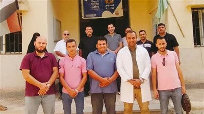 2500 مريض يستفيدون من خدمات القافلة الطبية بكفر صقر 