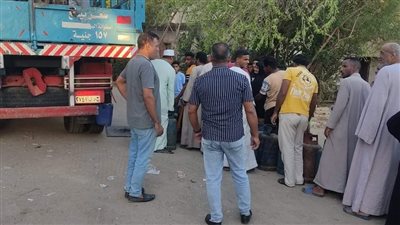 انتظام توزيع اسطوانات البوتجاز بالعديد من المناطق بالقصير