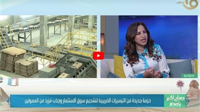 محللة أسواق: الدولة توفر التيسيرات الضريبية لجذب الاستثمار (فيديو)
