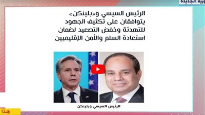 شادي زلطة: زيارة بلينكن لمصر تعزز التعاون المشترك بين الجانبين