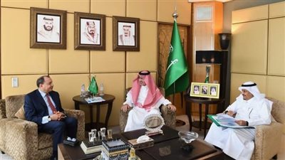 رئيس جامعة بني سويف يلتقي السفير السعودي بالقاهرة لبحث سبل التعاون