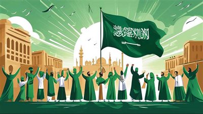  المملكة العربية السعودية تحتفل باليوم الوطنى 94