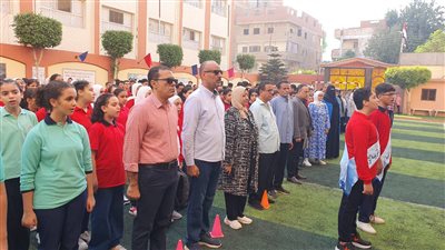 إنطلاق العام الدراسي الجديد بعدد من مدارس المنوفية