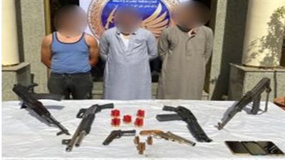  الإيقاع بتشكيل عصابي بحوزته سلاح في الخانكة