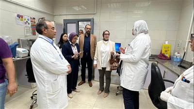 وكيل صحة الإسكندرية تتفقد مستشفيات التأمين الصحى للطلاب 