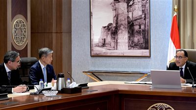 مدبولى يلتقي رئيس مجموعة 