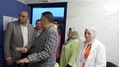 وكيل صحة الدقهلية يتفقد طب أسرة الزهايرة 