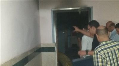 تفاصيل حريق سكن التمريض بمعهد أورام سوهاج