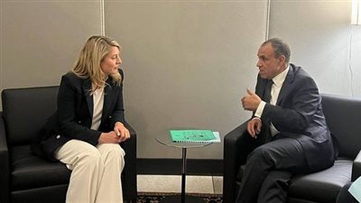  وزيـر الخارجية والهجرة يلتقي بنظيرته الكنديـة
