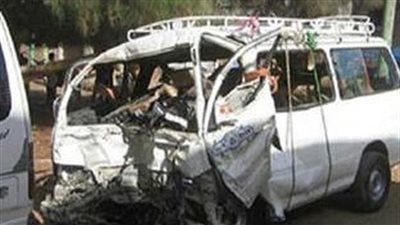 إصابة 9 أشخاص في حادث انقلاب سيارة ميكروباص بالفيوم