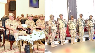 وزير الدفاع  يشهد تنفيذ المرحلة الرئيسية لمشروع مراكز القيادة الاستراتيجى التعبوى التخصصى للقوات الجوية وقوات الدفاع الجوى