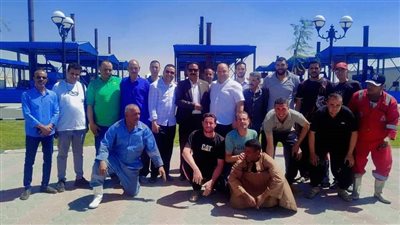 وكيل صحة أسيوط للشؤون الوقائية يتفقد اعمال التطوير بمجمع المحارق 