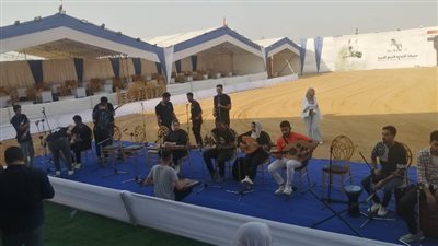 كورال جامعة الزقازيق يشارك في مهرجان الشرقية للخيول العربية ببلبيس 