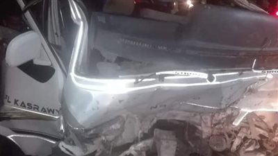 مصرع شخص وإصابة ٨ آخرين فى حادث انقلاب سيارة بقنا 