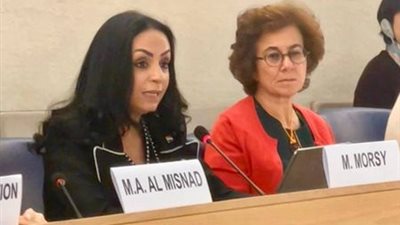 وزيرة التضامن تشارك بجلسة 