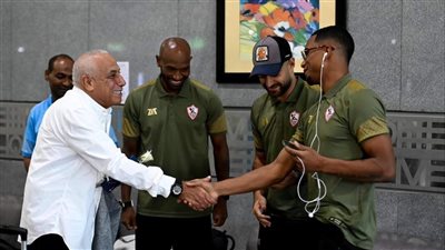 مجلس الزمالك يؤازر اللاعبين فى المران 