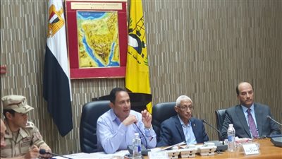 محافظ شمال سيناء يترأس الاجتماع التنسيقي استعدادا لإحتفالات أكتوبر 