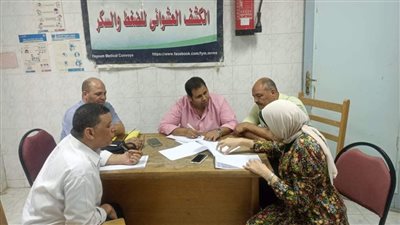 إستمرار فعاليات القافلة الطبية بقرية منشأة بني عتمان بالفيوم 