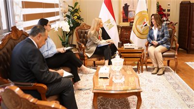 وزيرة التنمية المحلية تبحث مع مديرة مكتب اليونسكو الإقليمي بالقاهرة مجالات التعاون 