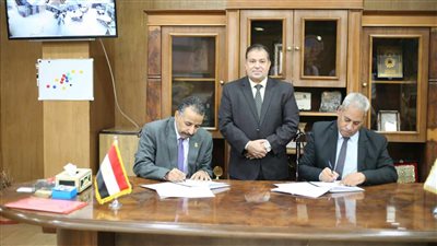 بروتكول تعاون بين جامعة جنوب الوادي والمدرسة اليابانية 
