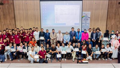 صندوق تطوير التعليم يكرم طلاب جامعة مصر التكنولوجية المتميزين