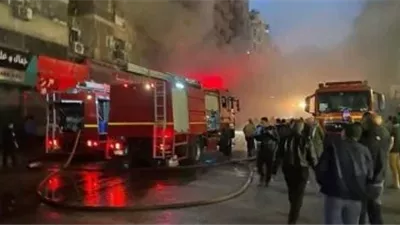 السيطرة على حريق بشركة بترول بالإسكندرية