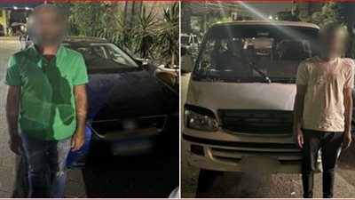  مصرع شاب صدمه ميكروباص ودهسته سيارة ملاكي بالقاهرة  