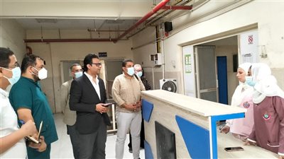 وكيل صحة سوهاج يتفقد سير العمل بمستشفى الصدر 