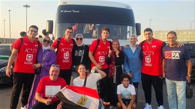 وصول أبطال أفريقيا لكرة اليد بنادي سموحة