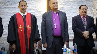 القس أندريه زكي يشهد تنصيب راعي الكنيسة الإنجيلية بالعمرانية.. شاهد