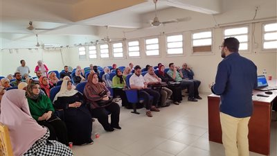 صحة الفيوم تنظم دورة تدريبية للارتقاء بمنظومة العمل الوقائى 