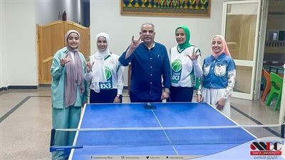 رئيس جامعة طنطا يشارك الطلاب من ذوي الهمم في تنفيذ فعاليات مبادرة 