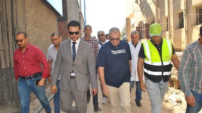 وكيل صحة سوهاج يتفقد الأعمال الإنشائية بمستشفي طما المركزي