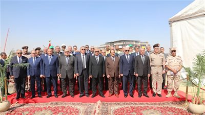 وزير العدل ورؤساء الجهات والهيئات القضائية يتفقدوا مدينة العدالة بالعاصمة الإدارية 