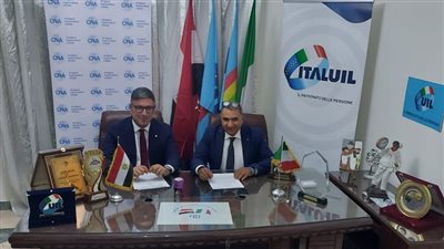 اتحاد العمال المصريين في إيطاليا يوقع اتفاقية تعاون مع الكونفدرالية الإيطالية
