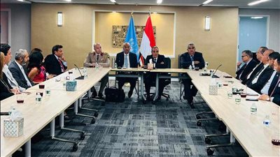 وزير الخارجية يلتقي بالمصريين العاملين بمقر الأمم المتحدة في نيويورك 