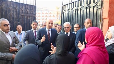 وزير التربية والتعليم يزور مدارس بحدائق القبة (صور) 
