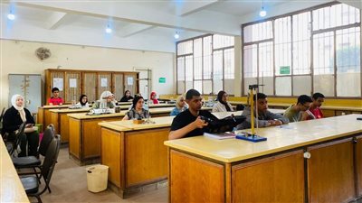 تربية عين شمس تستقبل العام الدراسي الجديد 